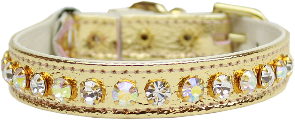 Deluxe Cat Collar Gold Size 10